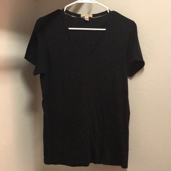 burberry black tee